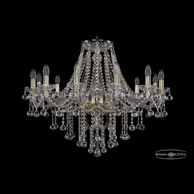 Люстра хрустальная Bohemia 1415/12/300 G Balls Люстра хрустальная Bohemia 1415/12/300 G Balls
