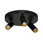 Накладной поворотный светодиодный светильник Ledron SAGITONY R3 S40 Black-Gold