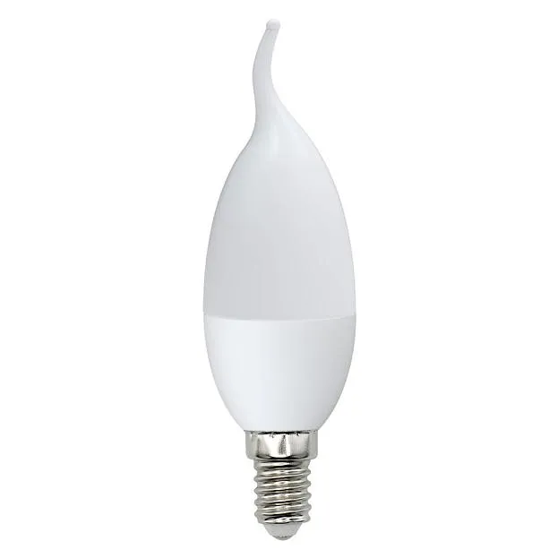 Лампочка светодиодная Volpe LED-CW37-9W/WW/E14/FR/NR картон Лампочка светодиодная Volpe LED-CW37-9W/WW/E14/FR/NR картон