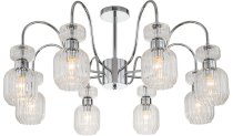 Потолочная люстра Escada 1141/8PL Chrome/Clear Gloss