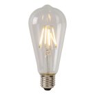 Лампа светодиодная E27 7W 2700К прозрачная Lucide 49084/07/60 G125 Class A