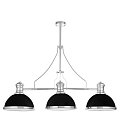 Светильник на штанге Lumina Deco LDP 710-3 BK+CHR Ettore