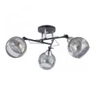 Люстра с плафонами Arte Milano 323685/3B BK+CR Amalfi