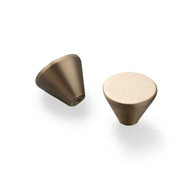 Ручка-кнопка Delight Collection HK003 brass HK001