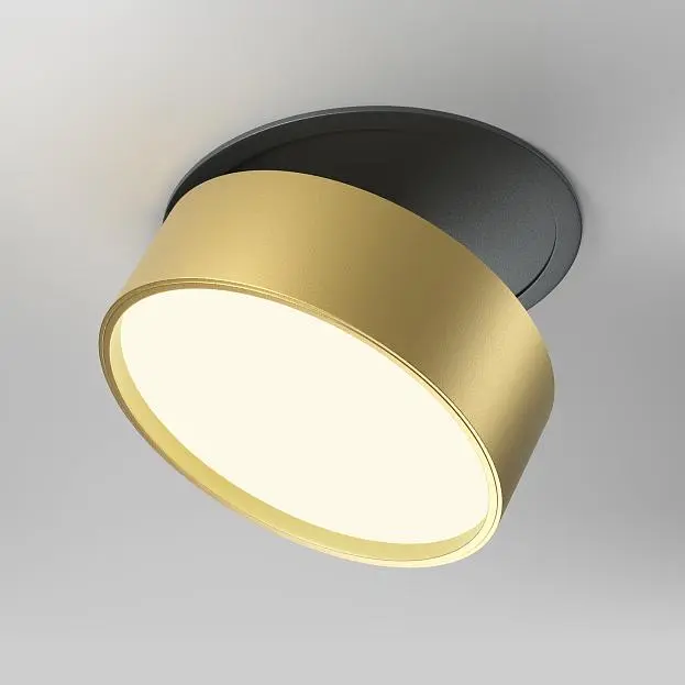 Встраиваемый светильник Technical Maytoni DL024-18W3K-BMG Onda Встраиваемый светильник Technical Maytoni DL024-18W3K-BMG Onda