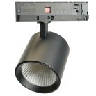 Светодиодный светильник  Feron 52059 TR Reflex трековый на шинопровод 40W, 3500 Lm, 4000К, 36 градусов, черный, 3х фазный с функцией выбора мощности