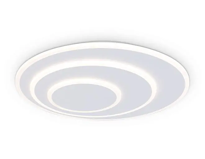 Настенно-потолочный светодиодный светильник с пультом Ambrella light FA7707 Disk Настенно-потолочный светодиодный светильник с пультом Ambrella light FA7707 Disk