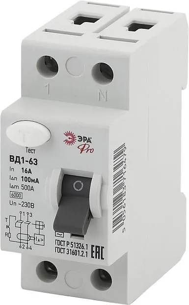 Устройство защитного отключения ЭРА NO-902-72