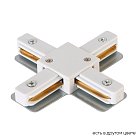 Соединитель X-образный (однофазный) Crystal Lux CLT 0.211 09 WH 1408/039