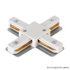 Соединитель X-образный (однофазный) Crystal Lux CLT 0.211 09 WH 1408/039