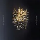 Бра FLAMB WALL 2 лампы. Цвет золото Lampatron f-flamb-wall-2-gold 8856-24963