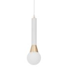 Подвесной светильник Lumina Deco LDP 7012-1B WT+GD Folino