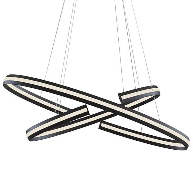 Подвесная люстра Half Ring Black &amp; White Pendant S ImperiumLoft 156817-22 40.3085-3