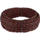 ретро провод Werkel W6452625 Ретро кабель итальянский орех a051681