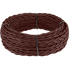 ретро провод Werkel W6452625 Ретро кабель итальянский орех a051681