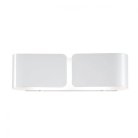 Настенный светильник Ideal Lux 014166 CLIP AP2 SMALL BIANCO