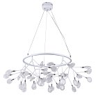 Светильник подвесной Crystal Lux EVITA SP45 D WHITE/TRANSPARENT 1691/245D