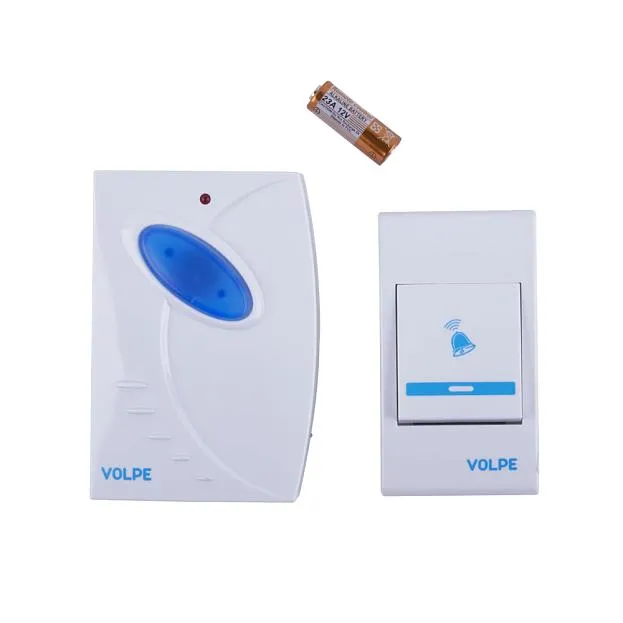 Звонок беспроводной Volpe UDB-Q025 W-R1T1-16S-80M-WH Звонок беспроводной Volpe UDB-Q025 W-R1T1-16S-80M-WH