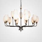 Подвесная люстра VIOLA MILK 15 ImperiumLoft 181913-26 VIOLA-MILK01