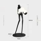 Торшер ANGEL Цвет плафонов: Белый Lampatron angel-white 8193-24998