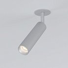 Встраиваемый светильник Elektrostandard 25040/LED серебряный Diffe a058227
