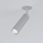 Встраиваемый светильник Elektrostandard 25040/LED серебряный Diffe a058227