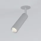 Встраиваемый светильник Elektrostandard 25040/LED серебряный Diffe a058227