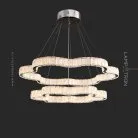 Кольцевые люстры и светильники INGVALD Два кольца. Combo-2 S Lampatron 8499-23441