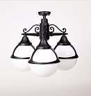 Потолочный светильник уличный Oasis Light 88170A/3 Bl GENOVA