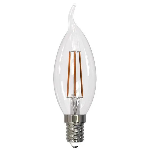 Лампочка светодиодная Uniel LED-CW35-9W/3000K/E14/CL/DIM GLA01TR картон