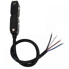 Ввод питания для радиусного магнитного шинопровода iLEDEX TECHNICAL POWER INN 4822-R-BK VISION48/22
