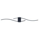 Настенный светильник Arte Lamp A2216AP-1BK ALUDRA