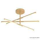 Потолочная люстра на штанге Crystal Lux LARGO PL32W D730 GOLD