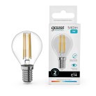 Светодиодная филаментная лампа Gauss 52128 FILAMENT ELEMENTARY