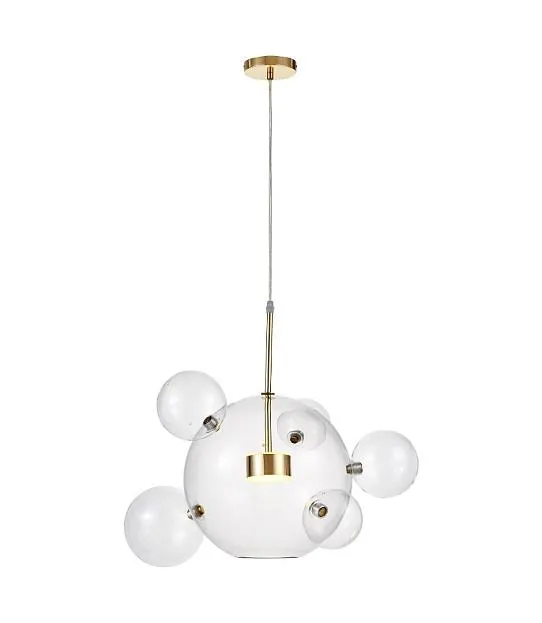 Подвесной светильник Lumina Deco LDP 6016-5+1 GD Neroni