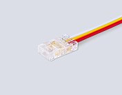 Соединитель гибкий односторонний COB CCT 12/24V для лент 8mm (3 конт.) (5шт) Ambrella light GS7406 ILLUMINATION