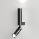 Настенный светильник Eurosvet 40020/1 LED черный жемчуг Pitch a061309