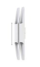 Бра Crystal Lux CLT 332W4-V2 WH-WH 1401/468