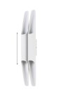 Бра Crystal Lux CLT 332W4-V2 WH-WH 1401/468