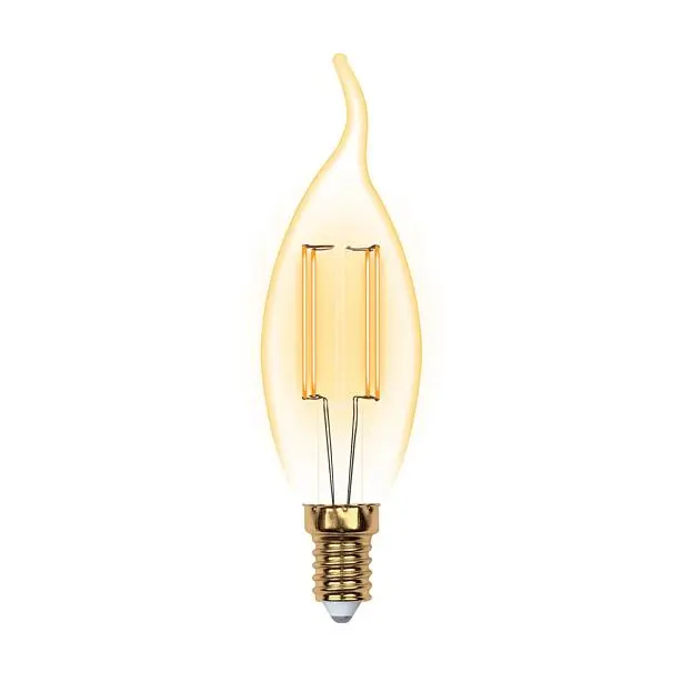 Лампочка светодиодная Uniel LED-CW35-5W/GOLDEN/E14 GLV21GO Лампочка светодиодная Uniel LED-CW35-5W/GOLDEN/E14 GLV21GO