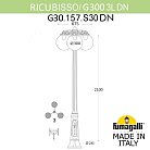 Садово-парковый фонарь FUMAGALLI RICU BISSO/G300 3L DN G30.157.S30.AXF1RDN GLOBE 300