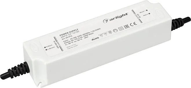 Блок питания для светодиодной ленты Arlight 041915 ARPV-SP Блок питания для светодиодной ленты Arlight 041915 ARPV-SP