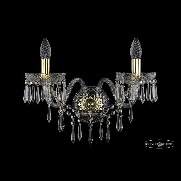 Бра хрустальный Bohemia 1403B/2/195/XL G Бра хрустальный Bohemia 1403B/2/195/XL G