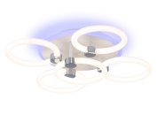 Светодиодный потолочный светильник Ambrella light FA3841/4+1
