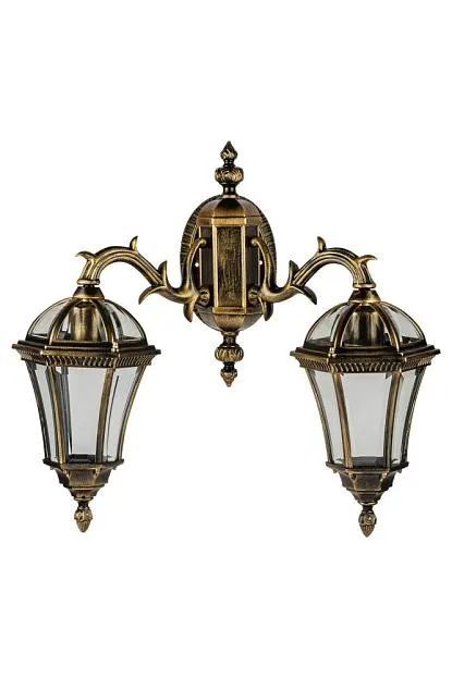Настенный фонарь уличный Oasis Light 95202S 2 15L Gb ROMA S Настенный фонарь уличный Oasis Light 95202S 2 15L Gb ROMA S