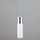 Подвесной светильник Eurosvet 50135/1 LED хром/белый 12W 00000084444 Double Topper