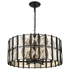 светильник подвесной, E14, 6x40W Wertmark WE148.06.023 Karlin