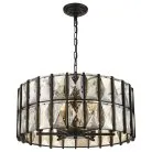 светильник подвесной, E14, 6x40W Wertmark WE148.06.023 Karlin