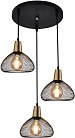Подвесной светильник Reluce 03204-3.9-03 BK+COPPER
