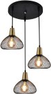 Подвесной светильник Reluce 03204-3.9-03 BK+COPPER